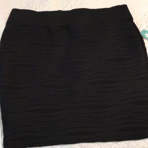 Black skirt